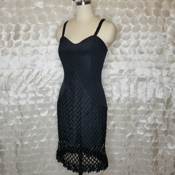 sylvia standig Dresses & Skirts - VTG Silk Sylvia Standig LBD Sexy Dress Sz 6